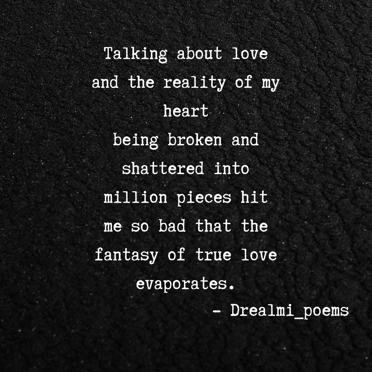 DrealmiP's tweet photo. One of my many fears about relationships, someone said I should dive in like that regardless.
Hmmmm still thinking about it 😃
What's your fear?
#poet #Poetry_Planet #poem #poetry #poetrycommunity #PoemADay #poetrywriter #poetrylovers #poetrybooks #poem https://t.co/voKlb5zMfZ