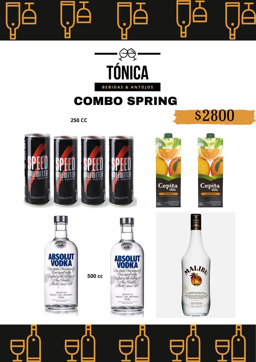 BebidasTonica's tweet photo. Ya viste alguno de los combos que preparamos esta semana para vos? https://t.co/rGtSPmZ0vn