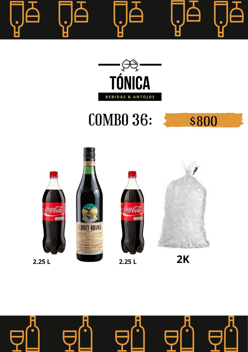 BebidasTonica's tweet photo. Ya viste alguno de los combos que preparamos esta semana para vos? https://t.co/rGtSPmZ0vn