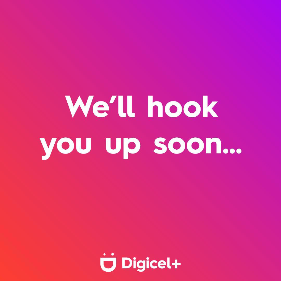 DIGICELJamaica's tweet image. …because we don’t like to keep you waiting to get your Digicel+ service. 

As soon as the weather clears, we’ll be back on schedule to connect you to Jamaica’s award-winning fibre broadband service for superfast speeds⚡️