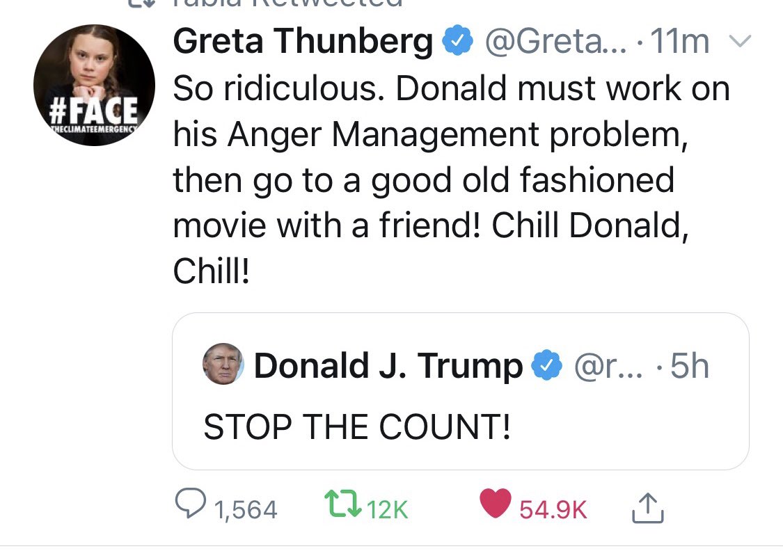 Greta Thunberg playing the long game