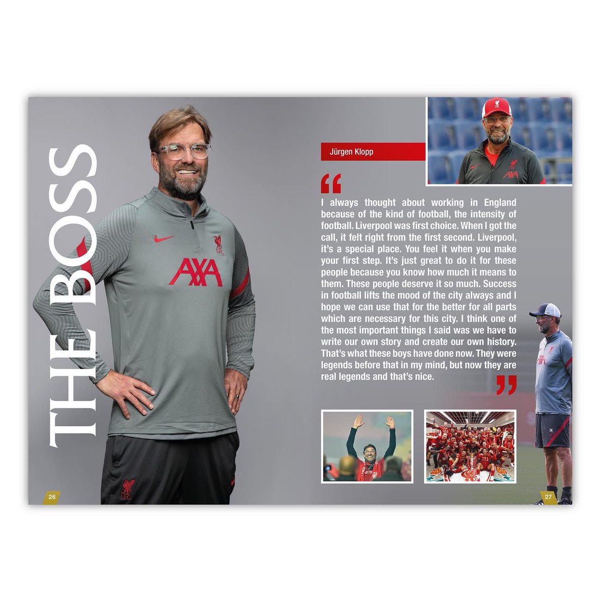 Daniel May (@danielmaydesign) on Twitter photo It was a real honour to work alongside Grange Communications in designing the Premier League Champion’s Official Annual for 2021 <a href="/liverpoolfc/">Liverpool FC</a>.
#YNWA #liverpoolfc #graphicdesign #annualdesigner It was a real honour to work alongside Grange Communications in designing the Premier League Champion’s Official Annual for 2021 <a href="/liverpoolfc/">Liverpool FC</a>.
#YNWA #liverpoolfc #graphicdesign #annualdesigner