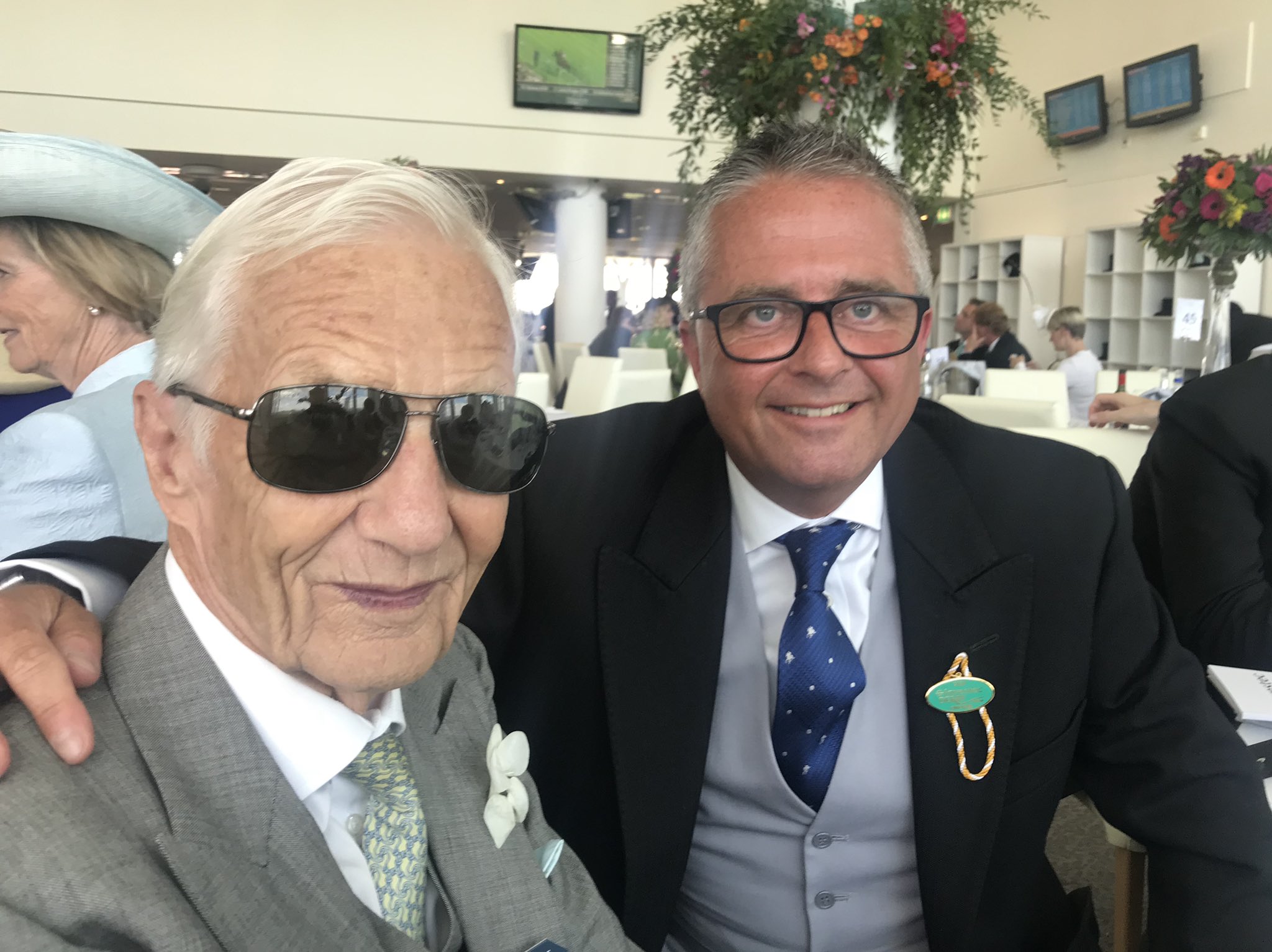 Happy 85th birthday Lester Piggott 2nd June 2018 at Epsom 
