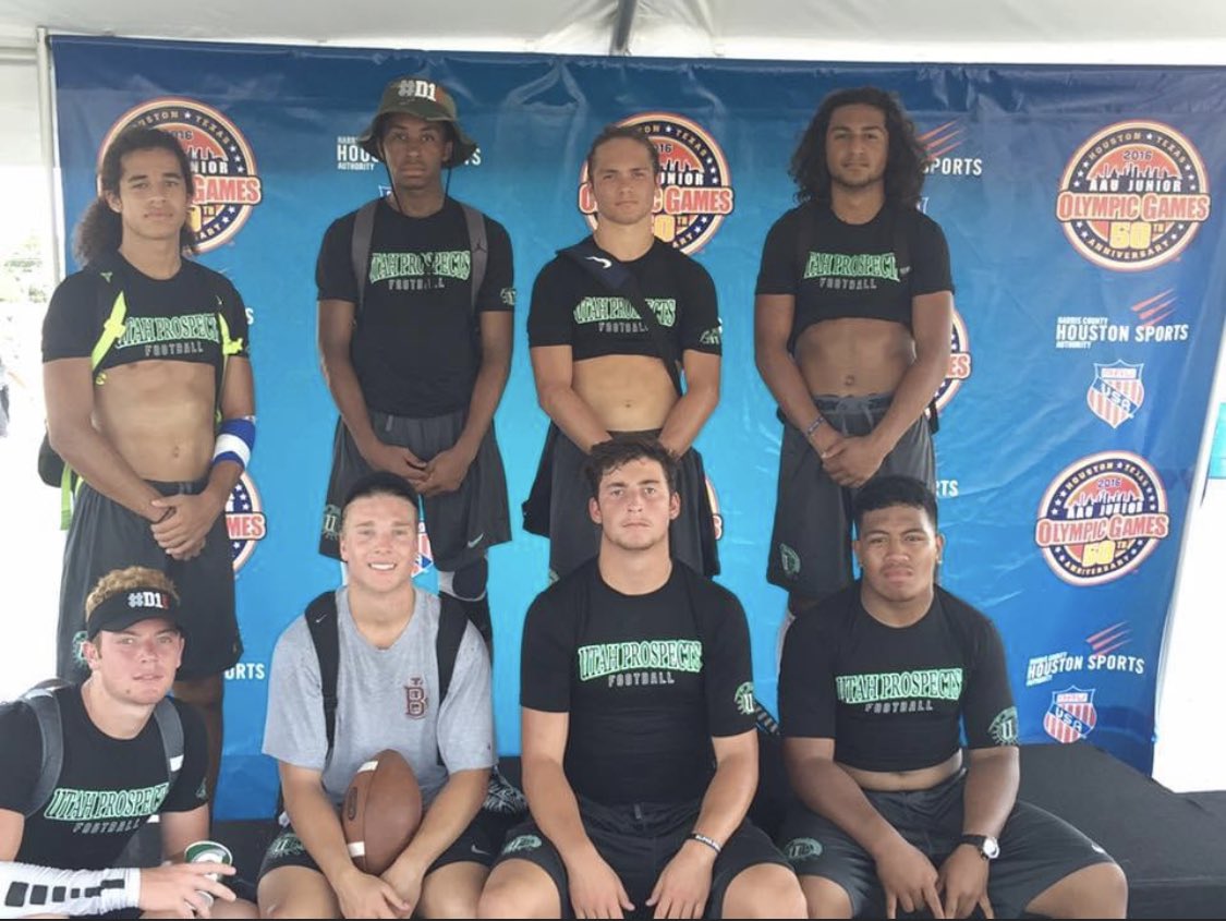 Utah_Prospects's tweet photo. TBT @TheRealAAU national championships in Texas.  This squad was great to go with, small numbers but they put in work. @ChaedonD @Josh_Gallegos24 @krowan_23 #prospectsproud #7v7 #gridiron #football https://t.co/NPnKWxFY1k