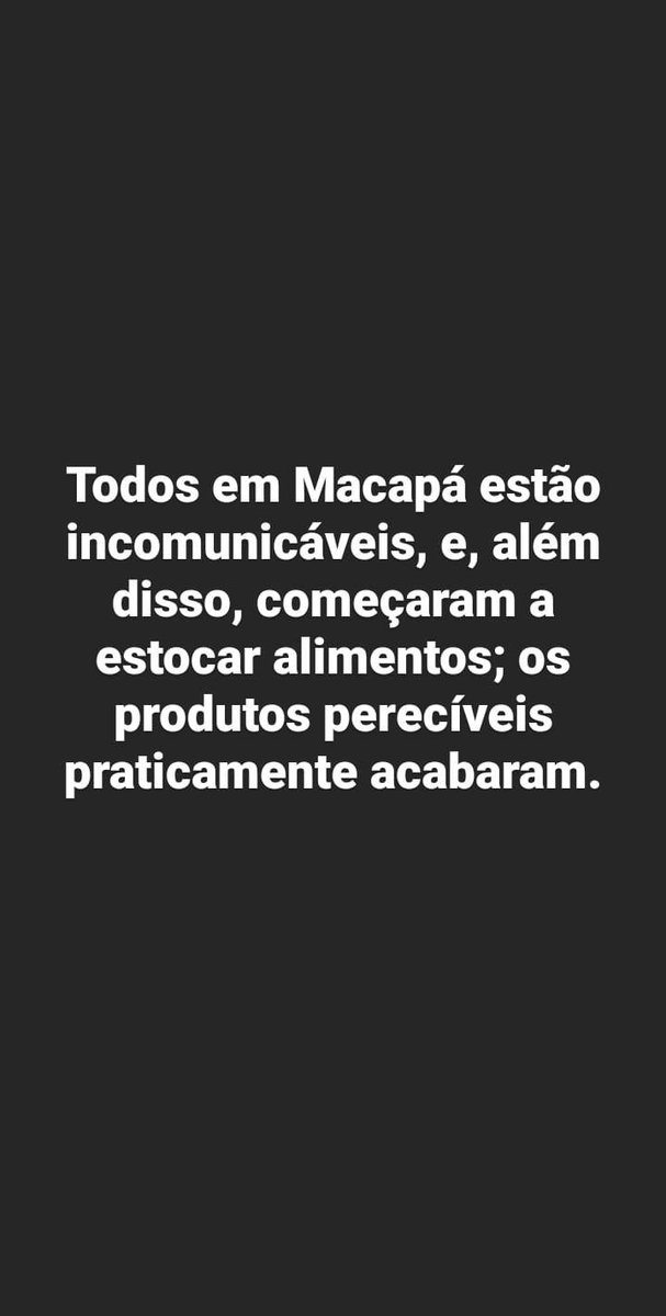 _pequena_eva_'s tweet photo. Por favor peço visibilidade pra esse absurdo que tá acontecendo em Macapá
#Macapásemluz https://t.co/PtEUB0dLjQ