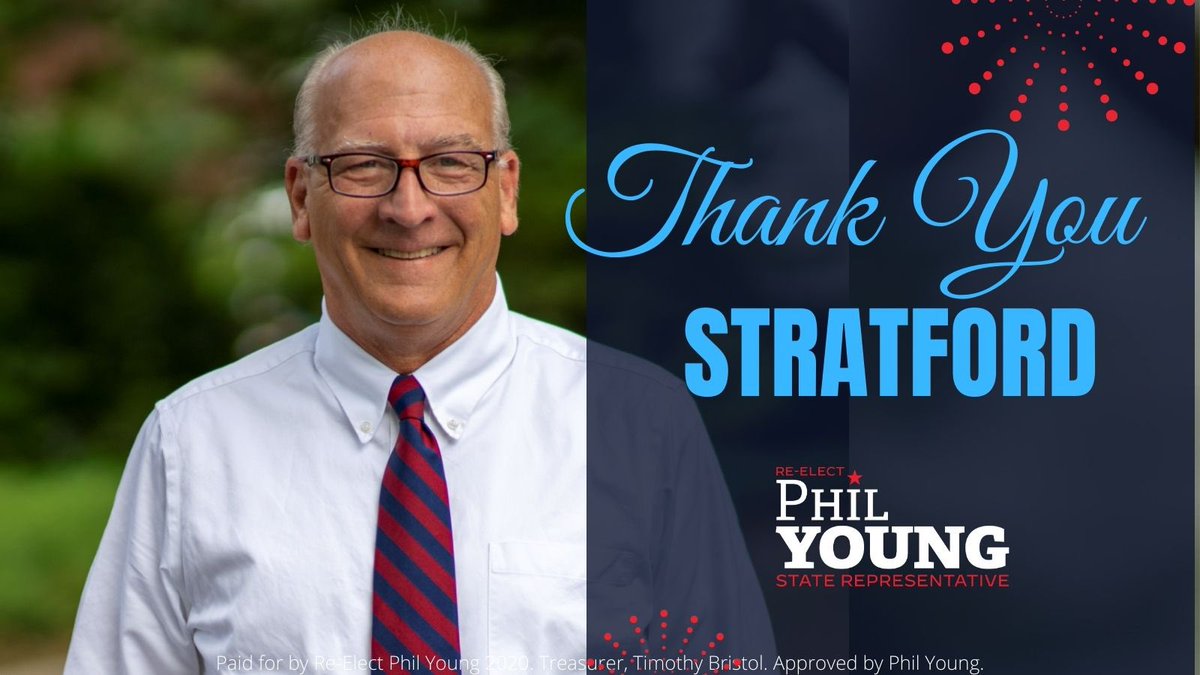 PhilYoungCT's tweet photo. I am honored to be re-elected and excited to continue serving the residents of the 120th. Thanks to the voters who turned out in record numbers at the polls and using ABs. Thank you to all the volunteers, canvassers, contributors &amp; the best campaign staff who made this possible. https://t.co/dtT2iXSIok