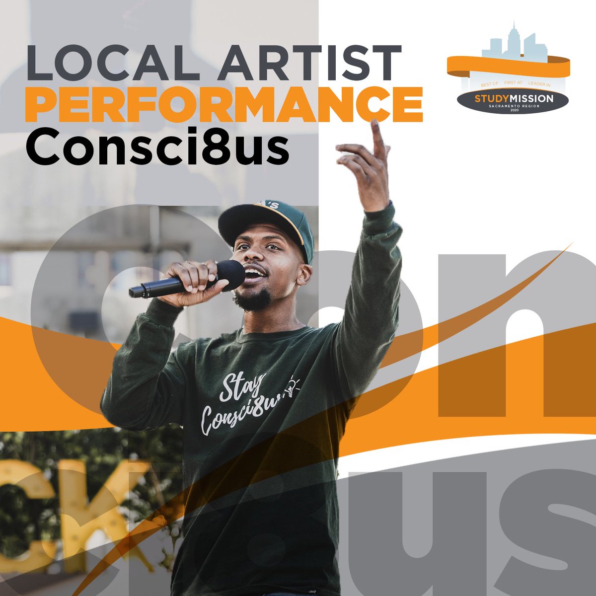 jessvernone's tweet photo. The 12th Annual Internal Study Mission starts today! I've had the honor of helping organize this event with the @SACCTEAM. I look forward to the great conversations &amp; the special artist performance on Day 2 by Sac State Alum @Consci8us! #MadeAtSacState https://t.co/9mdCtFviZZ https://t.co/9uFneQeMbk
