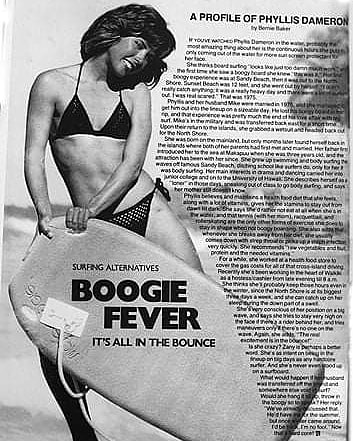 Boogie50years's tweet photo. #FearlessPhylis #PhylisDameron #BodyboardingPioneer #BigWaveCharger #WomensBodyboarding #BodyboardingLegend #BoogieFever #ItsAllInTheBounce #SurfingMag1979 #2021YearOfTheBoogie #50YearsOfBoogie #1971BirthOfTheBoogie #GlobalCelebration #HonoringTomMorey #ShareTheStoke #LetsBoogie https://t.co/JcUp9s9UAM