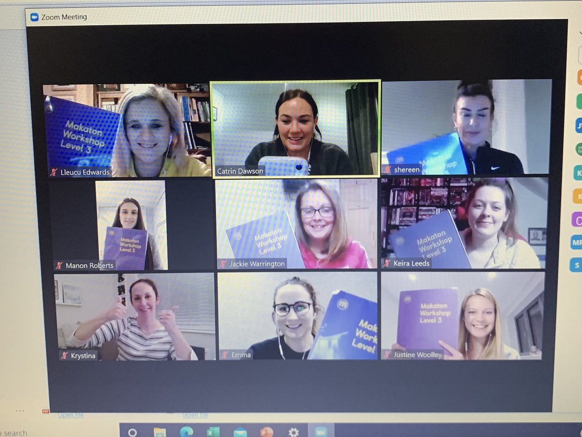 CommunicatSlt's tweet photo. Well done to this fantastic bunch who have just finished their Level 3 training this evening! 👏🏼🥳 #LetsTalkMakaton @MakatonCharity https://t.co/eIEUE0REiM