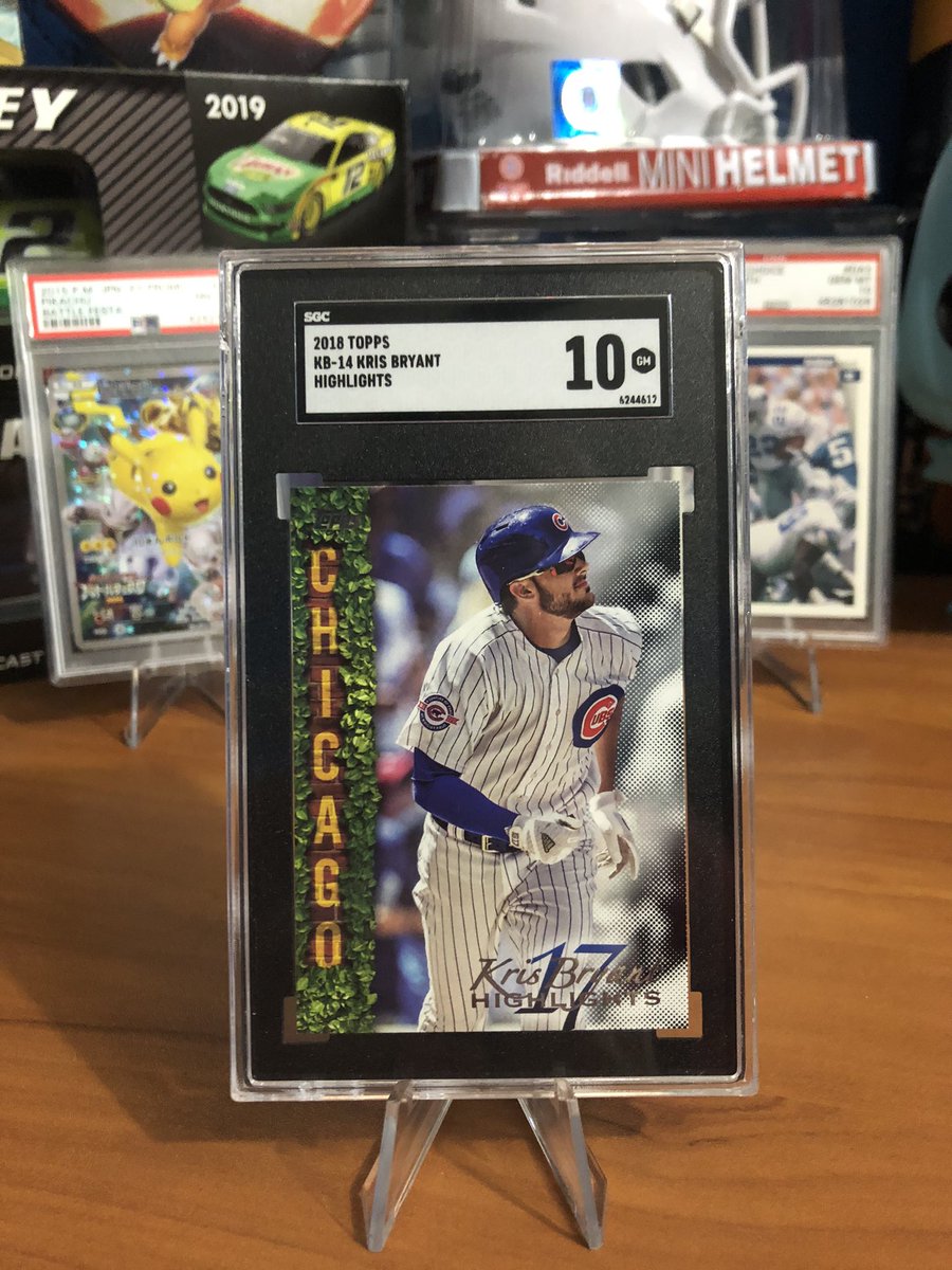 GilbertGolf_'s tweet photo. Graded card raffles anyone? Lost Cards Live Breaks is running a raffle this week! Join our Facebook Group to see the raffle post tomorrow! #gradedcards #raffle #rjbarrett #krisbryant #lostcards #sgc https://t.co/KmTCqcbeky