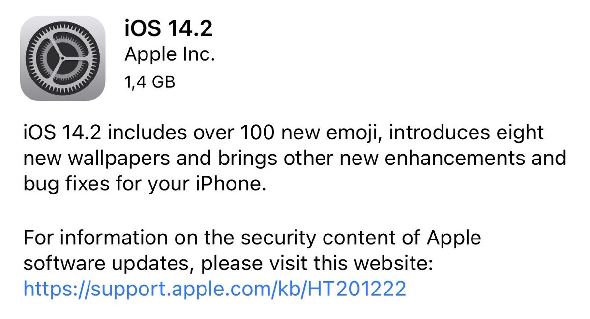 iPadSfera's tweet photo. ⚠️ ¡La nueva actualización de iOS 14.2 para #iPhone ya está disponible para su descarga! 📲 https://t.co/9OoahJVD4r https://t.co/GEIDCAjHKZ