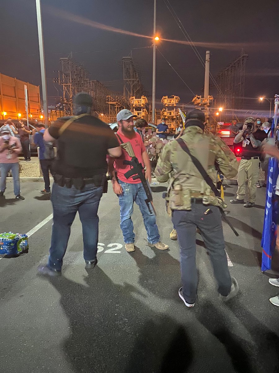 The long guns are back shortly after nightfall