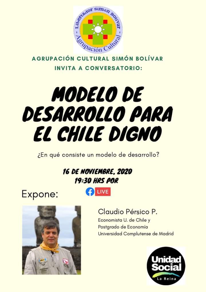 16 de noviembre 
19:30 hrs
Por el Facebook live 
De la agrupacion cultural Simón Bolívar 
No se lo pierdan !!!!!