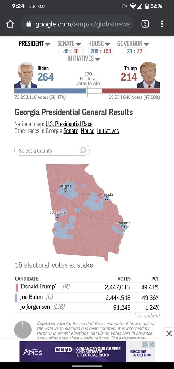 Camb0tt's tweet photo. "STOP COUNTING THE VOTES" ... No no please continue 👀👀 https://t.co/C9vO3PQRx0