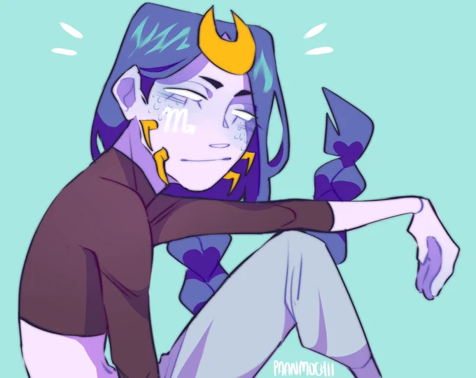 Dibujo para la temporada de Escorpio, listo >< #ZODIAK 