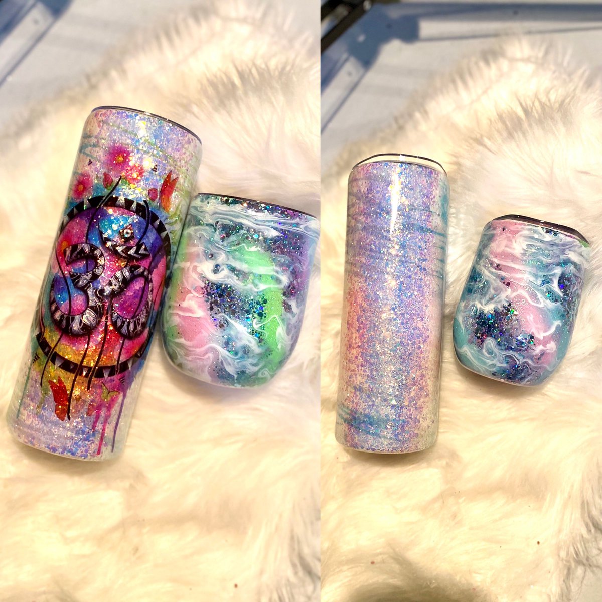 Maya_fox22's tweet photo. @gonadreamofhowu Hi I’m maya and have a small business making customized stainless steel tumblers.  @mayas.makings on Instagram :) https://t.co/NaqdwvezJd