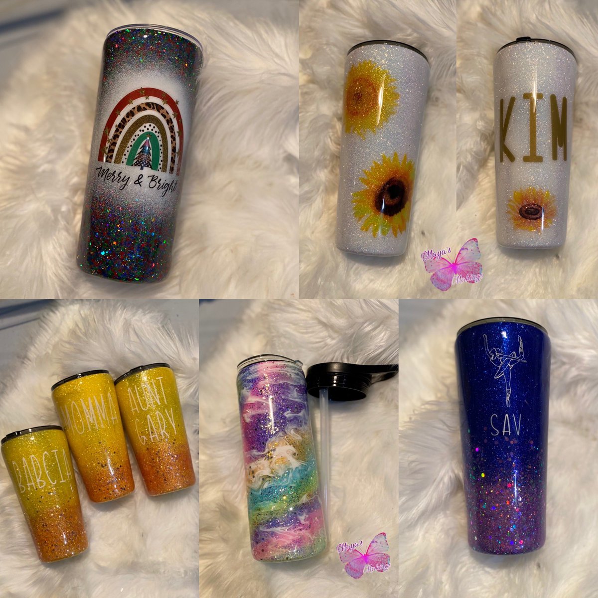 Maya_fox22's tweet photo. @gonadreamofhowu Hi I’m maya and have a small business making customized stainless steel tumblers.  @mayas.makings on Instagram :) https://t.co/NaqdwvezJd