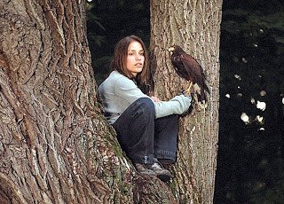 Every time the crow shows up I imagine Piper Perabo having just released it from the boarding school wood (I *know* that was a falcon let me have my joke)