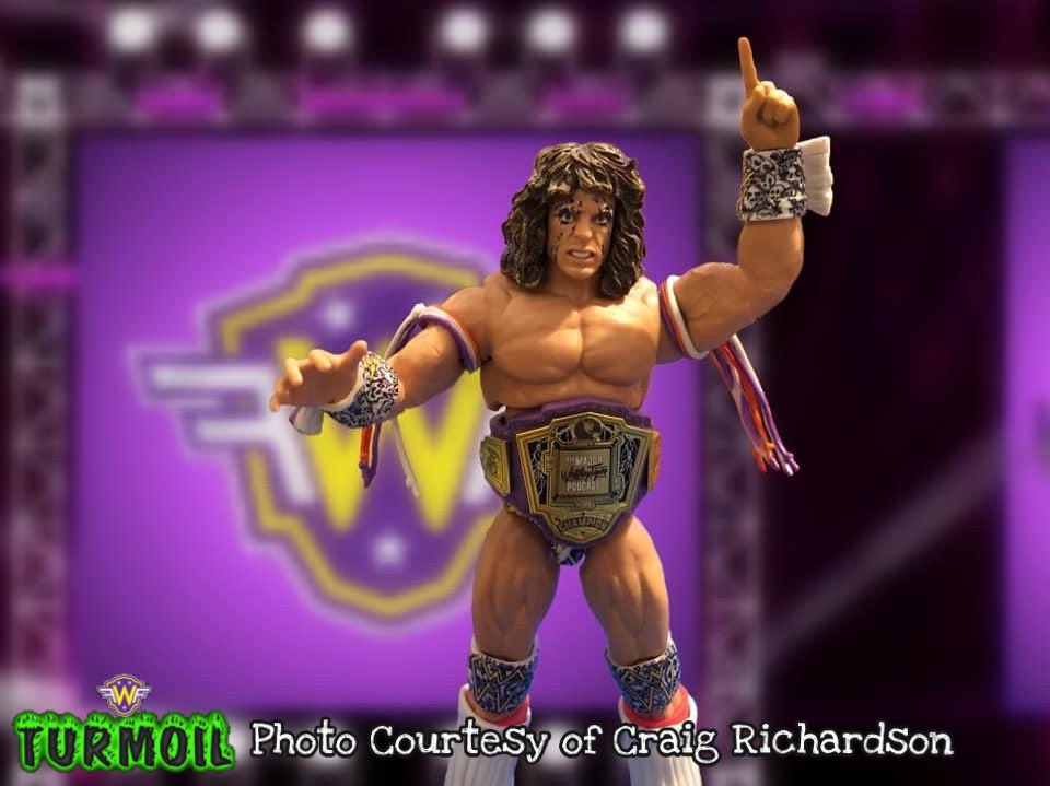 thefwfnetwork's tweet photo. “#ANDNEW 
Turmoil was great again this week 🏆 
#turmoilterminators” Craig Richardson recreated what happened to end Turmoil last night with The Ultimate Warrior becoming the new Figure Wrestling Federation champion!
@majorwfpod #FWF @themattcardona https://t.co/w3jdwkeIpf