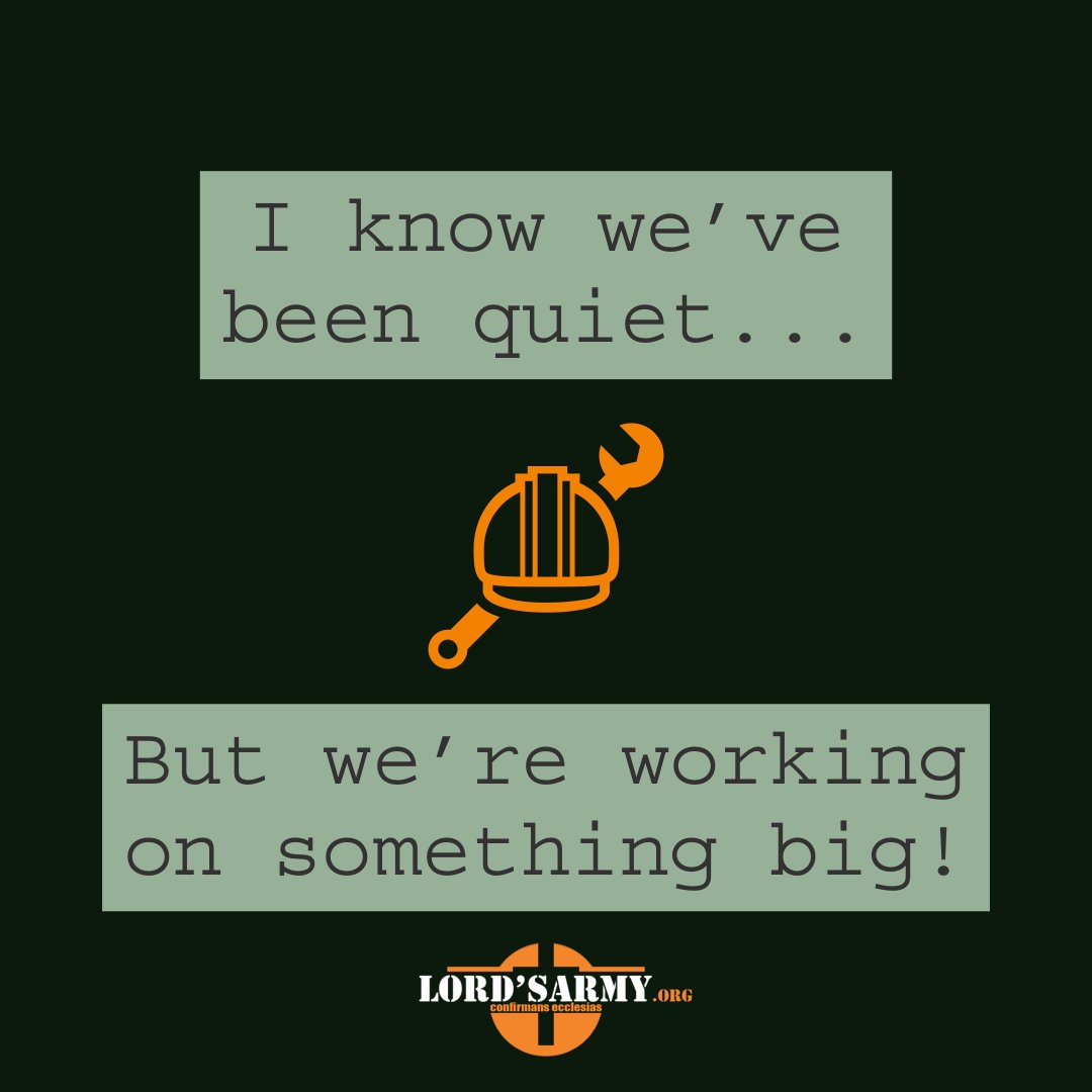 LordsArmy_org's tweet image. We’re just days away from launching a new movie... and premiering the first social media/accountability platform for Christians.

Please pray for our endeavor... and be patient with us as our social channels have been a little quiet.