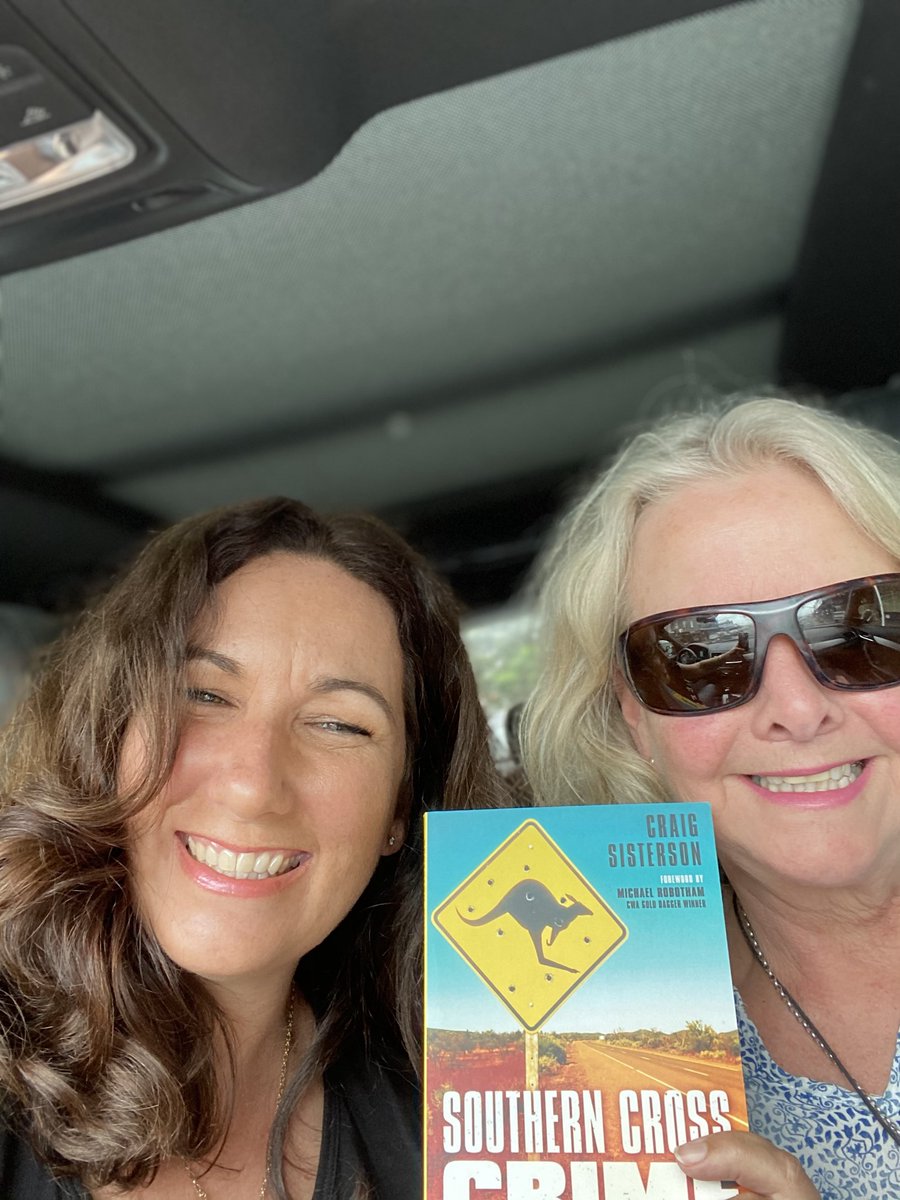 craigsisterson's tweet photo. Lovely pics from Aotearoa today. #SouthernCrossCrime is flowing into fab indy bookshops after a few delays. Left, authors @Kiwimrsmac &amp; Andrene Low with a copy from @timeoutbooksnz. On right, my wee book among fab crime company at @unitybookswgtn, cr @TrishMcCormack2. #yeahnoir https://t.co/Doxc5bwSMp