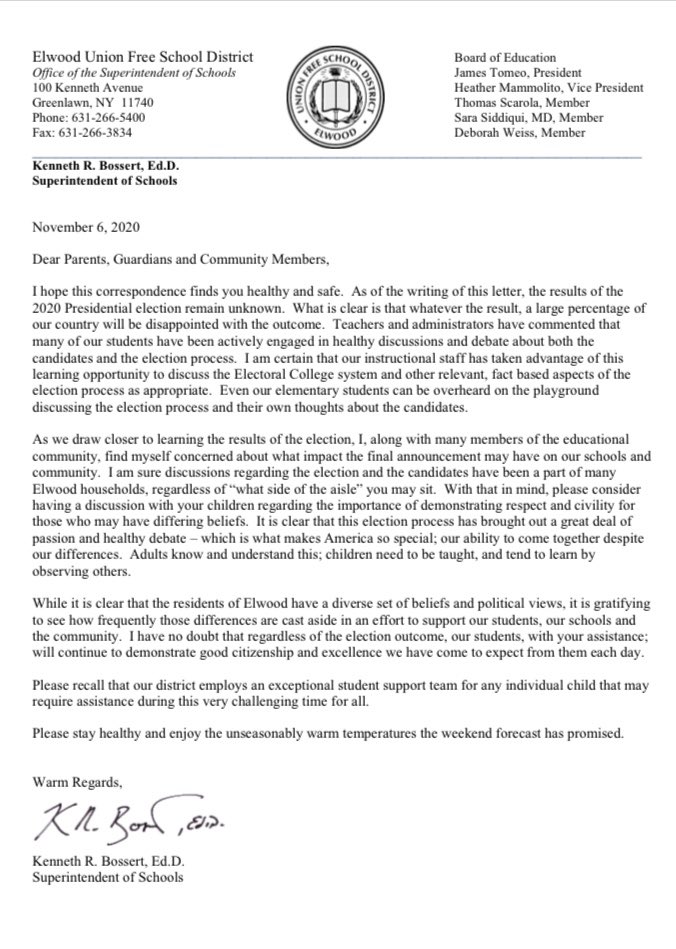 GreatNeck_Super's tweet image. #Election2020 #BeKind #RespectOurDifferences #USA