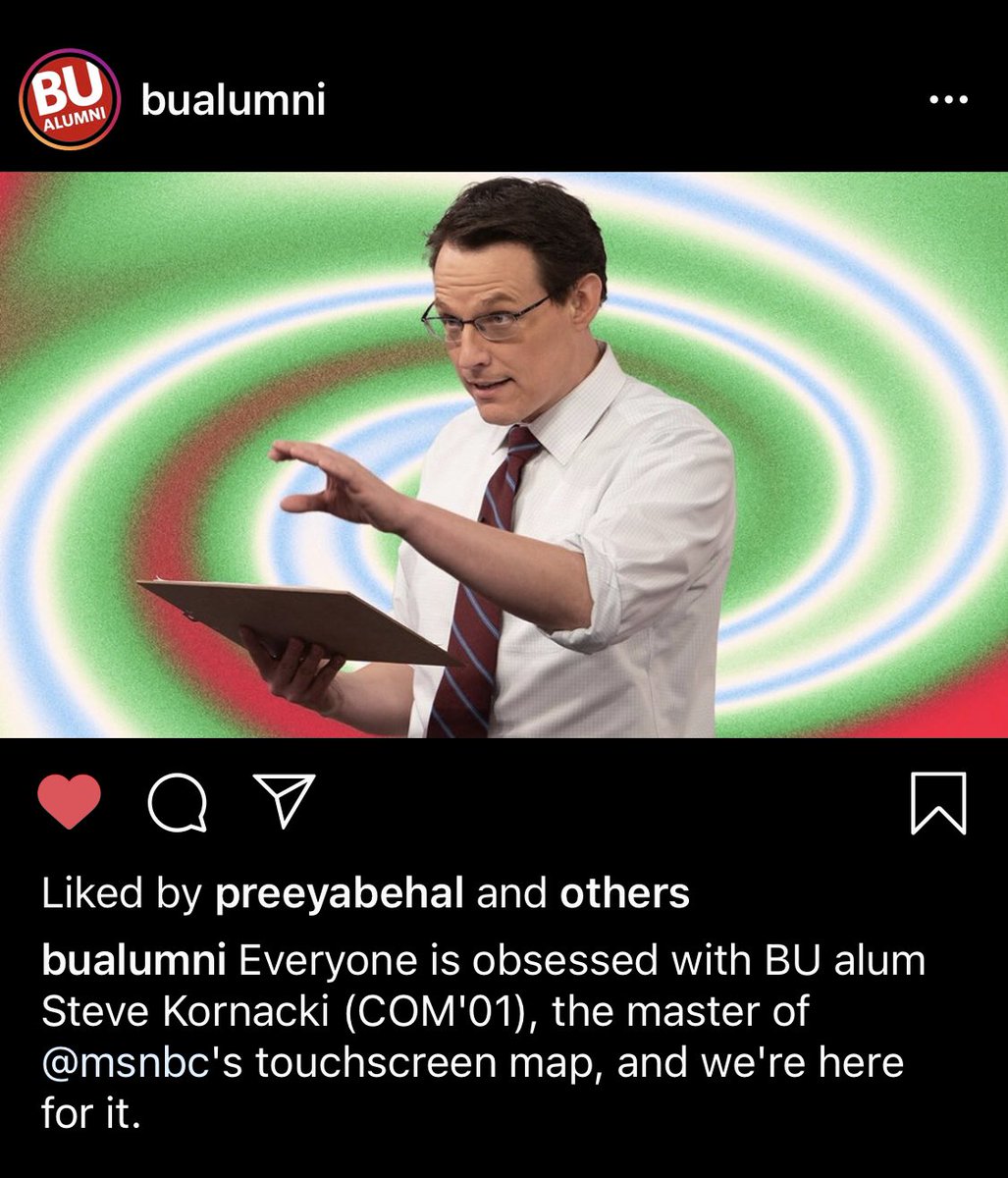 SujataMitraDC's tweet photo. .@SteveKornacki making @bualumni proud this week! #bucom https://t.co/uwXB9YnC7V