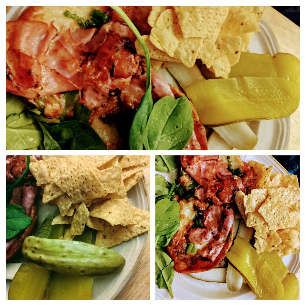 art_artlee's tweet image. #NJ "Tonite'sDinner" #desserts : (#shortbreadcookie topped w/ #chocolatemousse &amp;amp; #ganache + #redvelvetcake) +#sandwich (#hamandcheese) + #tortillachips + #dillpickles #gastronomia #fooddesign #collageart #representationalart #relajado #vida #homecook