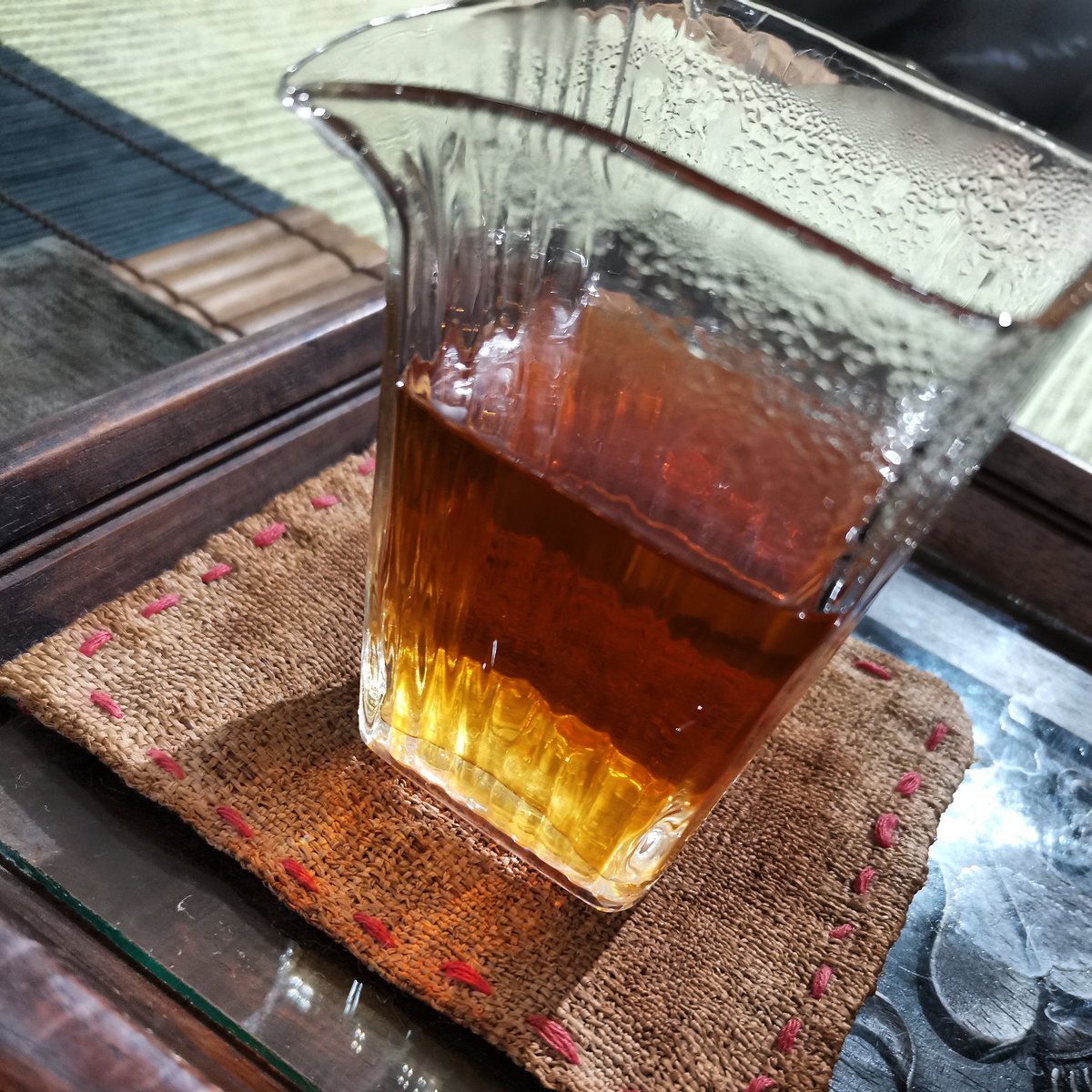 ExquisiteLeaves's tweet photo. #FuBrickTea in the morning 🍵🌿👌 https://t.co/o22xWpz6UA