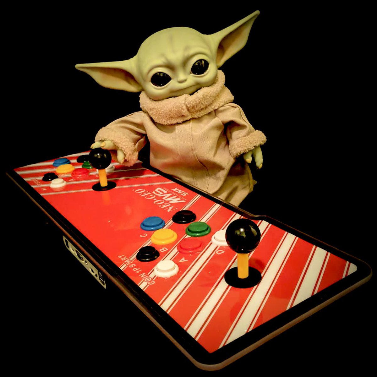 It’s not a toy. #oldschool #gamer #arcade #TheMandalorian #starwars