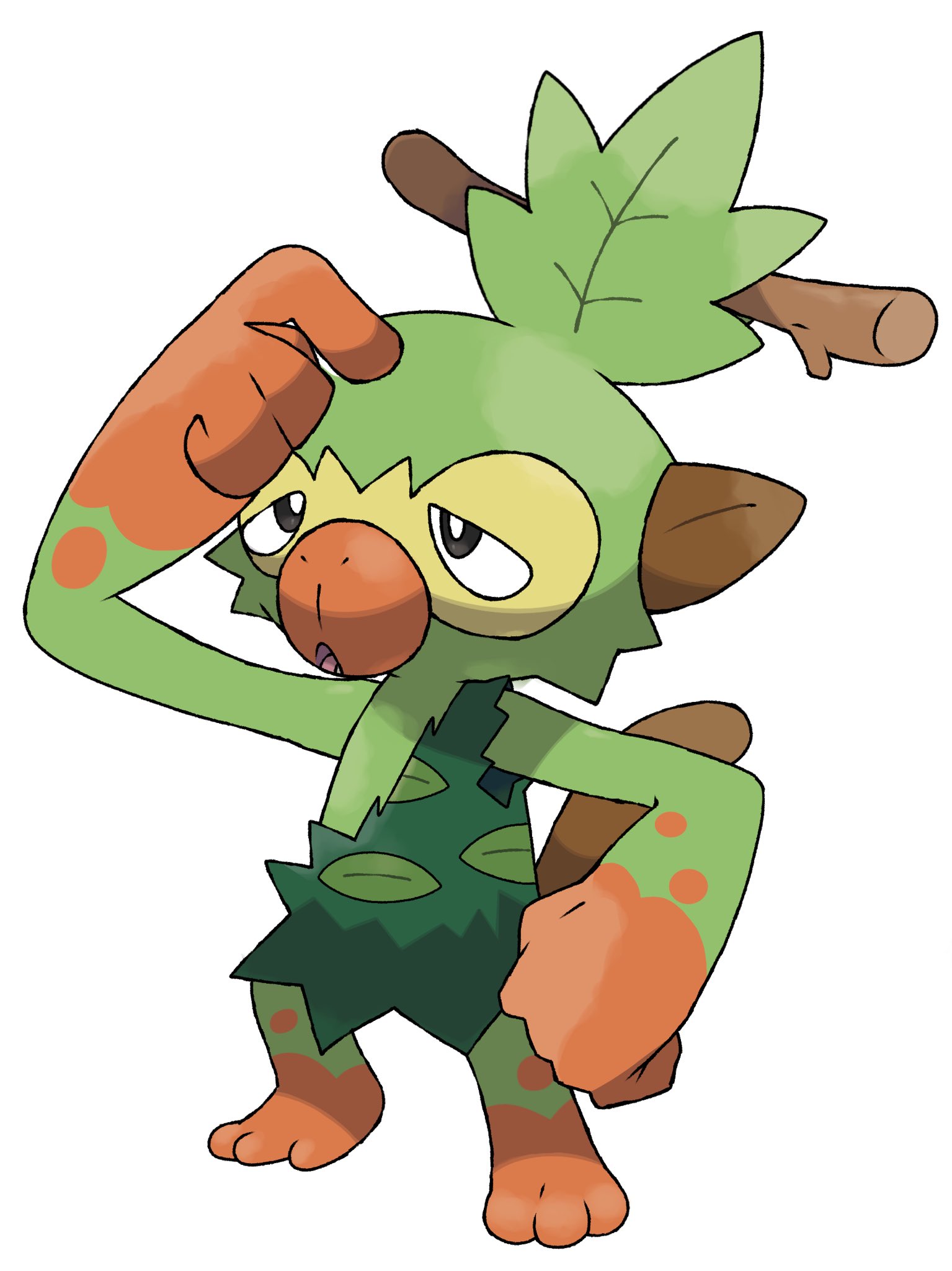 PcArte - Fakemon - minha última evolução para o Grookey