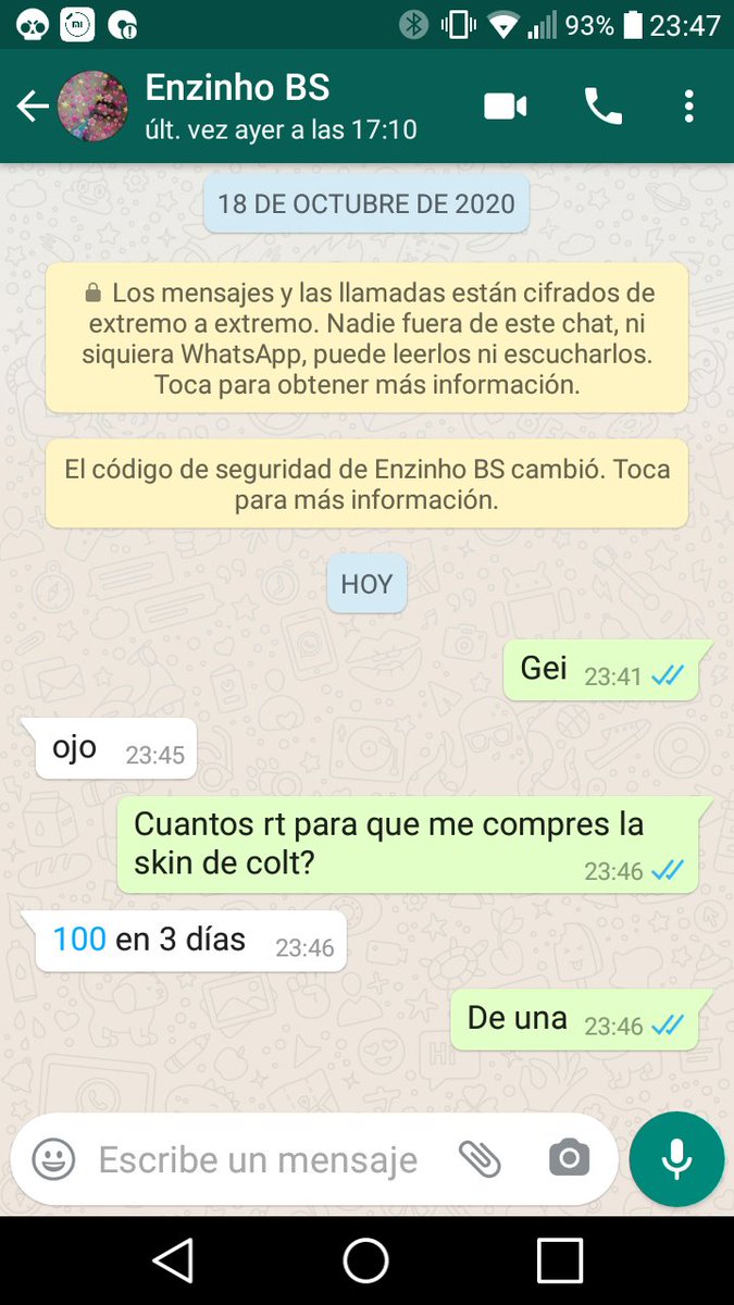 NKPablo1's tweet photo. 100 Rt en 3 dias para que Enzinho me regale la skin de colt
Ayuden gente https://t.co/IteLYTlHit