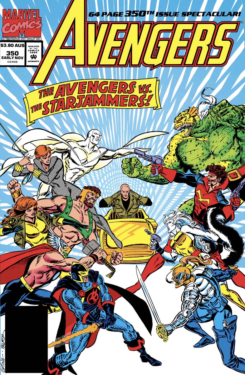 sniktcast's tweet photo. #Avengers vs Starjammers as #GalacticStorm fallout continues. #90sMarvel https://t.co/z0rI8sFl8V