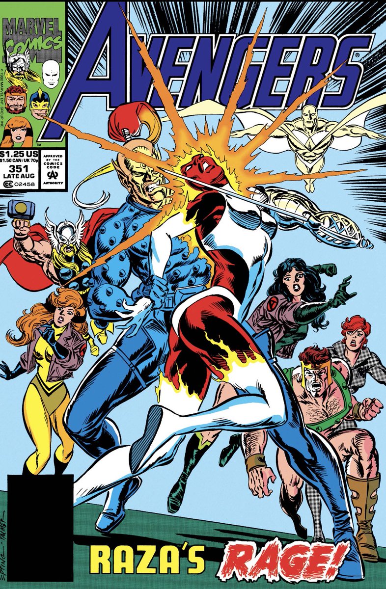 sniktcast's tweet photo. #Avengers vs Starjammers as #GalacticStorm fallout continues. #90sMarvel https://t.co/z0rI8sFl8V