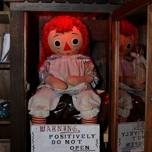 The real-life Annabelle doll that is 