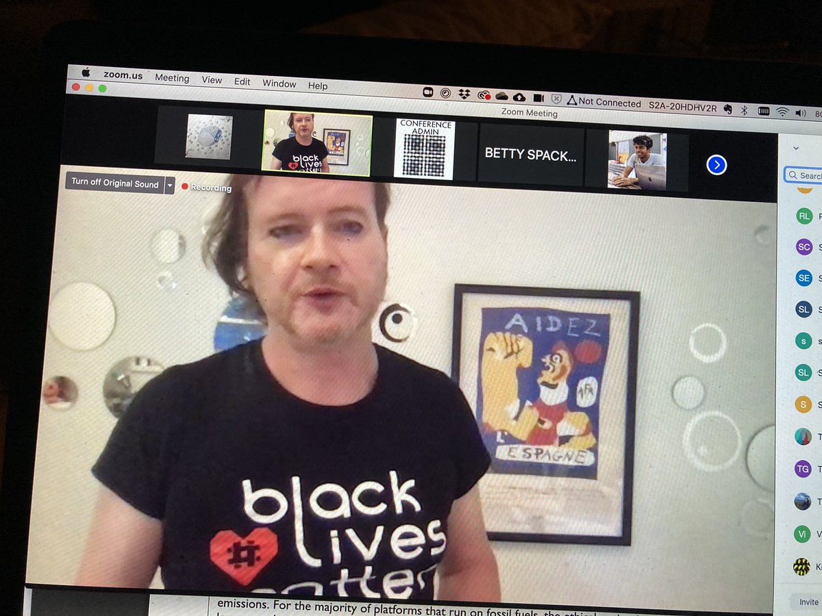 chrisspeed's tweet photo. “Beauty is a warning signal that I can die” Timothy Morton @the_eco_thought on beauty, bacteria and causality #darkeden @UNSWArts https://t.co/Pd7m3iDEgO