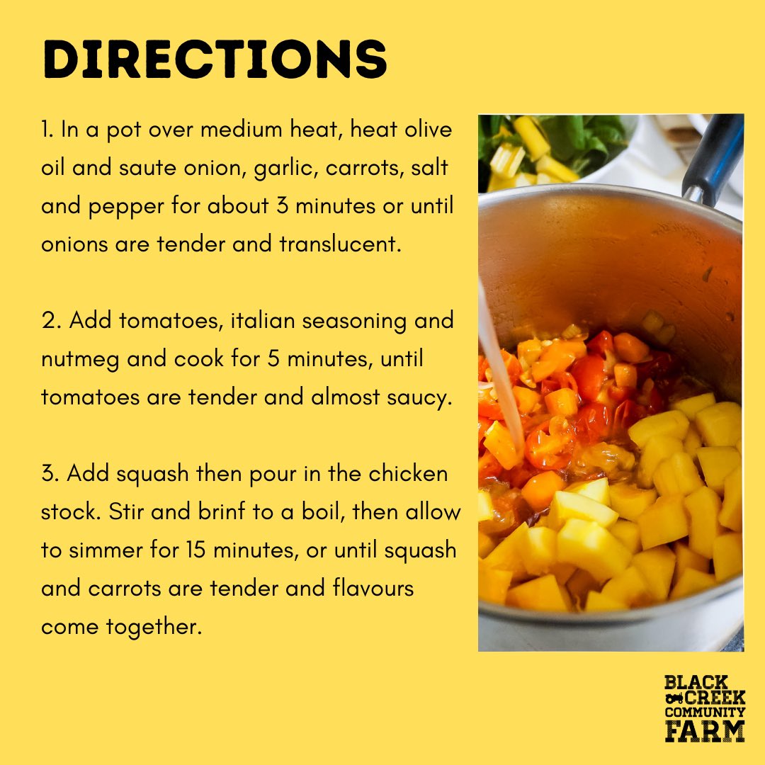 Black Creek Community Farm on Twitter "Try some hearty veggie & lentil