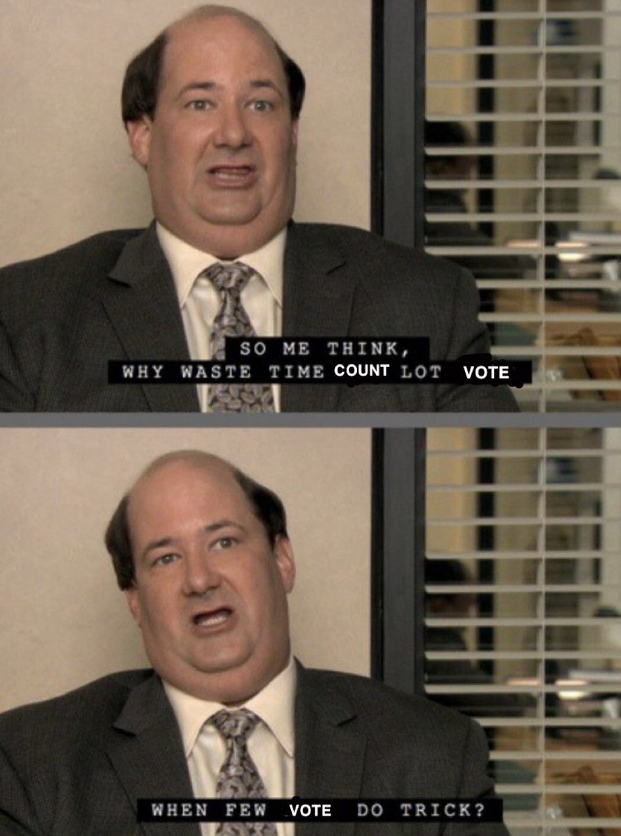 lildickelson's tweet image. Trump when he sees a state he has an early lead in