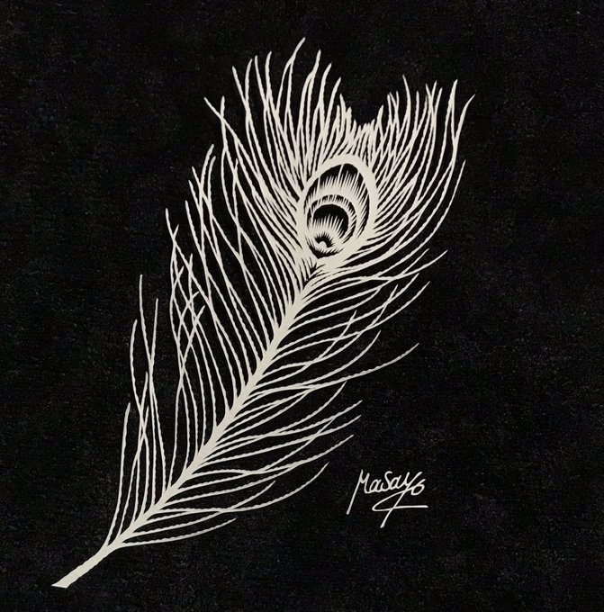 切り絵のtwitterイラスト検索結果