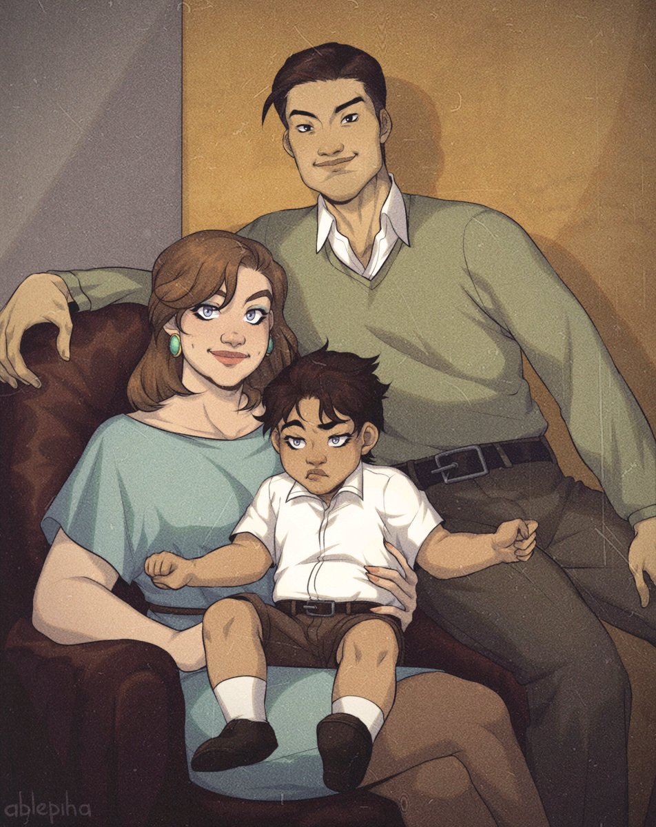 ablepihaa's tweet photo. The Kujo family (1975)

#JJBA #JotaroKujo #HolyKujo #SadaoKujo https://t.co/wE7kzqvgU8