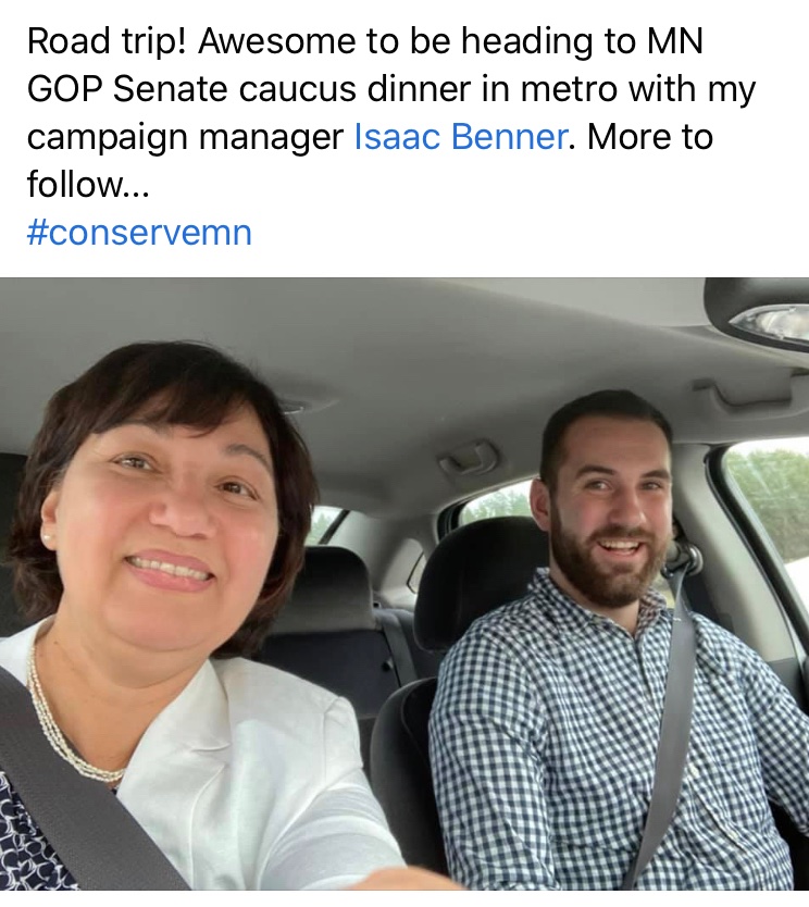 donnabmn's tweet photo. Yay! Road trip with @IsaacBennerMN.
#conservemn https://t.co/VMK52mOHgp