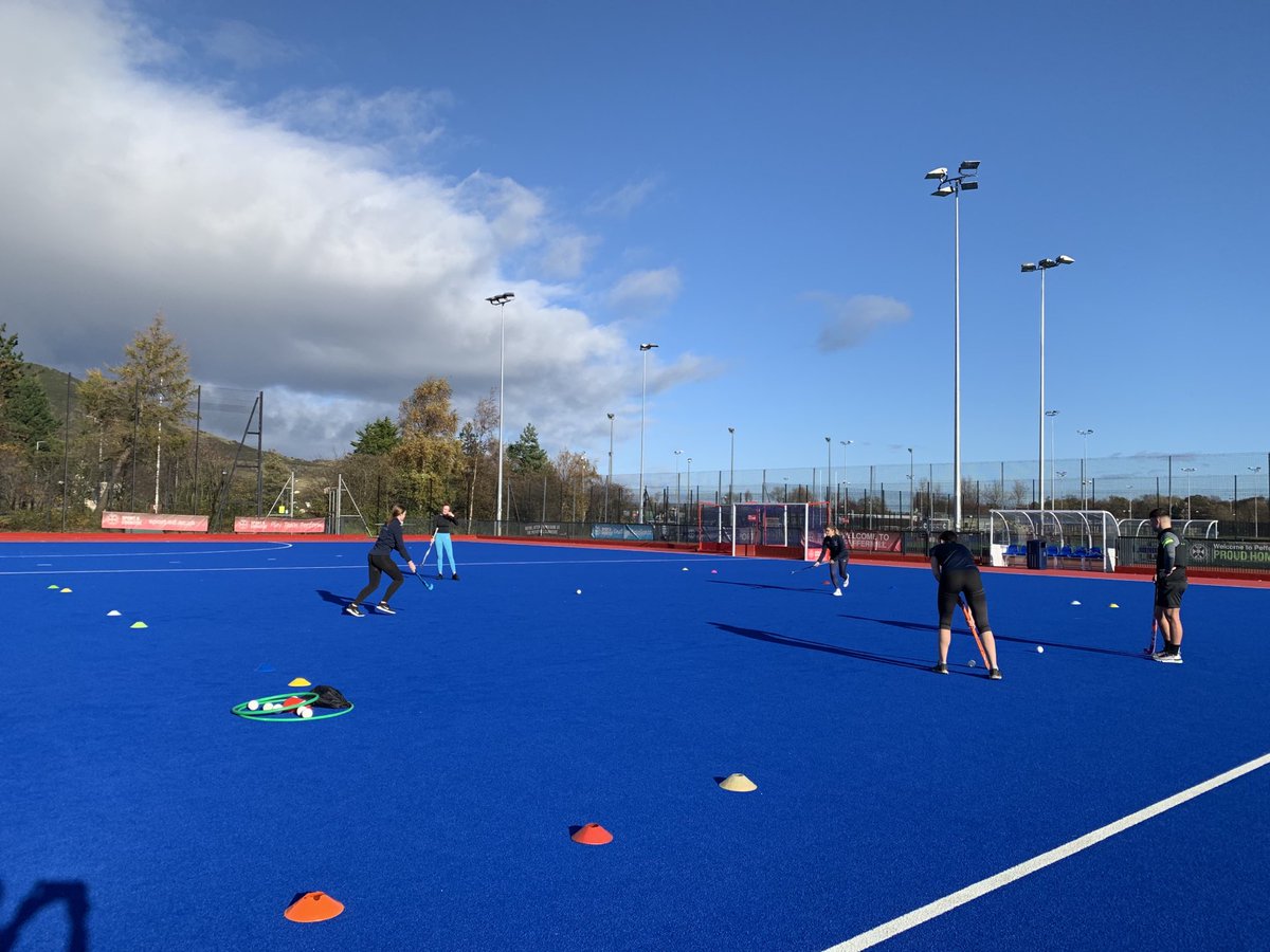 #PECP2 ⁦<a href="/MorayHouse/">Moray House School of Education and Sport</a>⁩. Group C setting the bar high for all other groups to follow. Sharing our happy place😊#hockeyhouseholds. #pedagogy. #SAL’s.