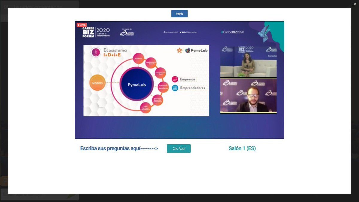 mfernandezariza's tweet photo. #CaribeBIZ2020
@Jackierojass11 @SENAComunica
Estamos integrando servicios con el proyecto #Pymelab para tomar al emprendedor desde la ideación del proyecto, o los que necesiten acelerar sus empresas y requieran asesorías puntuales. https://t.co/624p2e4Ze5