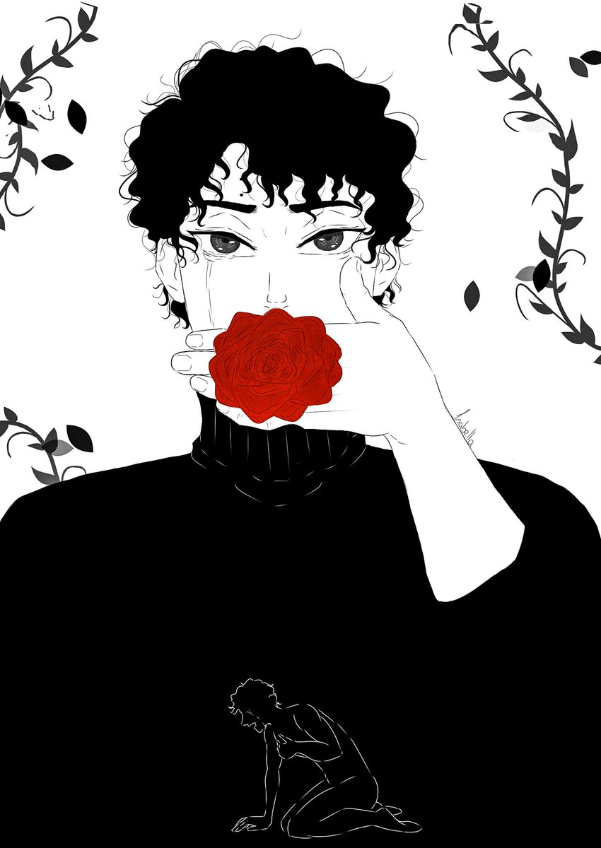 WINDYSANEMI's tweet photo. #HaikyuuAngstWeek2020 #sakusa
Day 5: hanahaki
[Drawing + Threadfic]

#sakuatsu: percebi que te amava com o vermelho das rosas e me despedi com o amarelo das tulipas. https://t.co/5CQ5vTZdyp