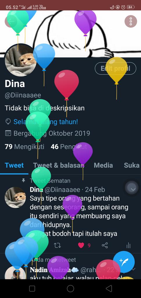 Diinaaaee's tweet photo. Ada yg mau balon? https://t.co/M0DYRsyiKg