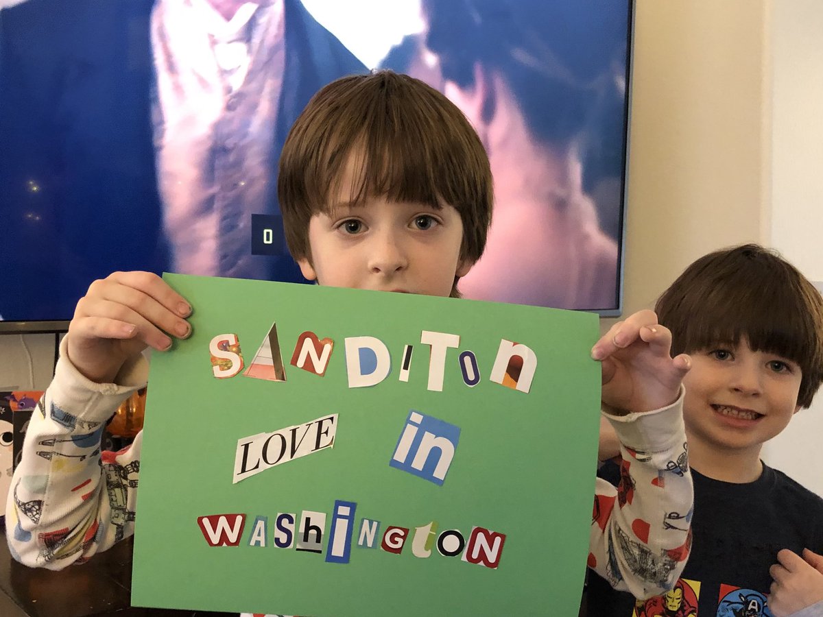 AmyEquanimity's tweet photo. ⁦@SanditonUsa⁩  we are a few hours late... but the kids helped me make this #Sanditon #SaveSanditon #SanditonPBS https://t.co/JnXuixeV6f