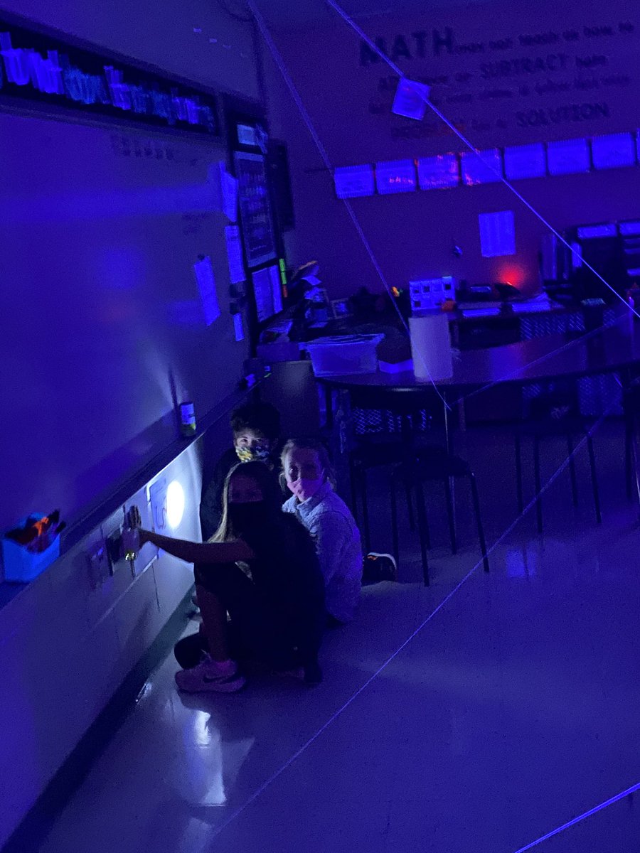 HugenbergM's tweet photo. Spy Day was AMAZING!  #InfinityMI Ss had so much fun on solving multiplication and division problems to catch the equal duplicator! https://t.co/rq5kJ1JC85