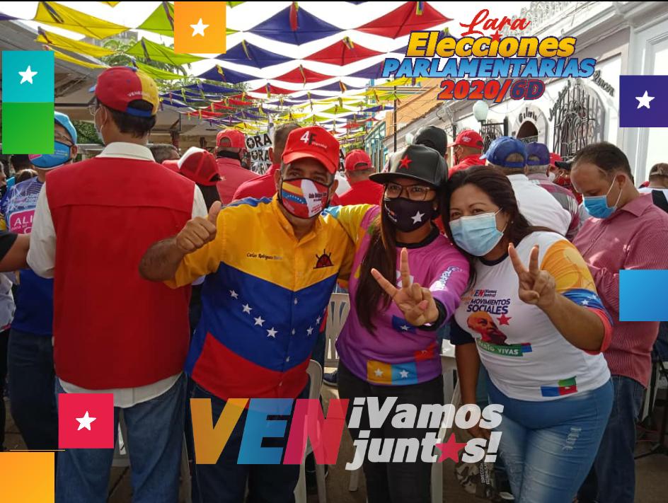 #SolidaridadContraElBloqueo desde Lara una vez más invitando a Votar por el fortalecimiento de nuestra democracia participativa.
@NicolasMaduro 
@PSUVIribarren1 
@CcdvIribarren 
@AmeliachPSUV 
@ChuchinPsuvLara
@AgueroYanys 
@JuanSierraPSUV