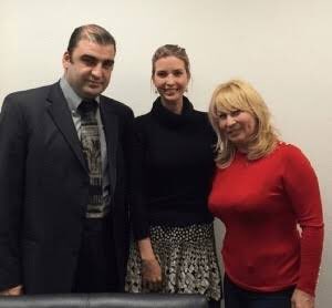 madameshawshank's tweet photo. @JoshuaPotash @EricTrump @IvankaTrump @DonaldJTrumpJr in Moscow doing some “work”  for Daddy #Trump

Lena/Elena Baronoff “The Russian Hand of Donald Trump” as the cover proclaims. Eric, talk to us of Mr Pink Tie.

#TrumpCrimeFamily 
#prisonstripes

#ElectionResults2020 https://t.co/3iXFUO3ZyR
