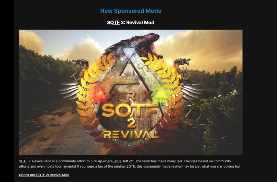 ProjectTiamat's tweet photo. One of my best modding friends just made it as well to the sponsored mod program!! #arkmodprogram 

Congratulations @jicebox51 ❤️🥰❤️

@survivetheark #arkmods #modding #BattleRoyale #survivalofthefittest #sotf #hype #crazymods

https://t.co/JyLKs4Utmq https://t.co/T9W8b5aiYs
